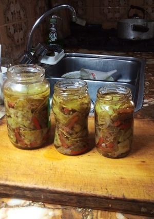 Una foto de Chauchas en escabeche