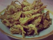 Gambar jamur crispy ala restoran