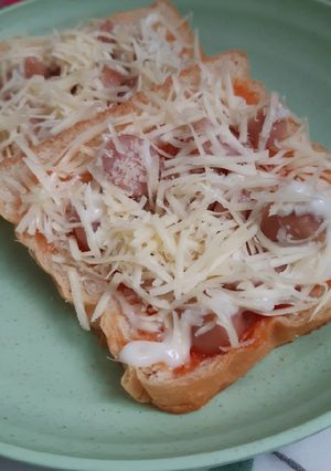 Foto resep Pizza Roti Tawar Simpel
