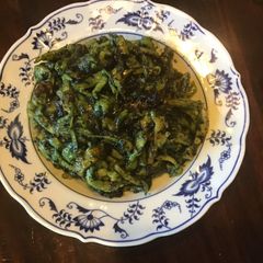 A picture of 140 California Farm Garlic Noodles.