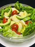 Ensalada de Lechuga palmitos aguacate Tomatitos Cherry 🍅🥑