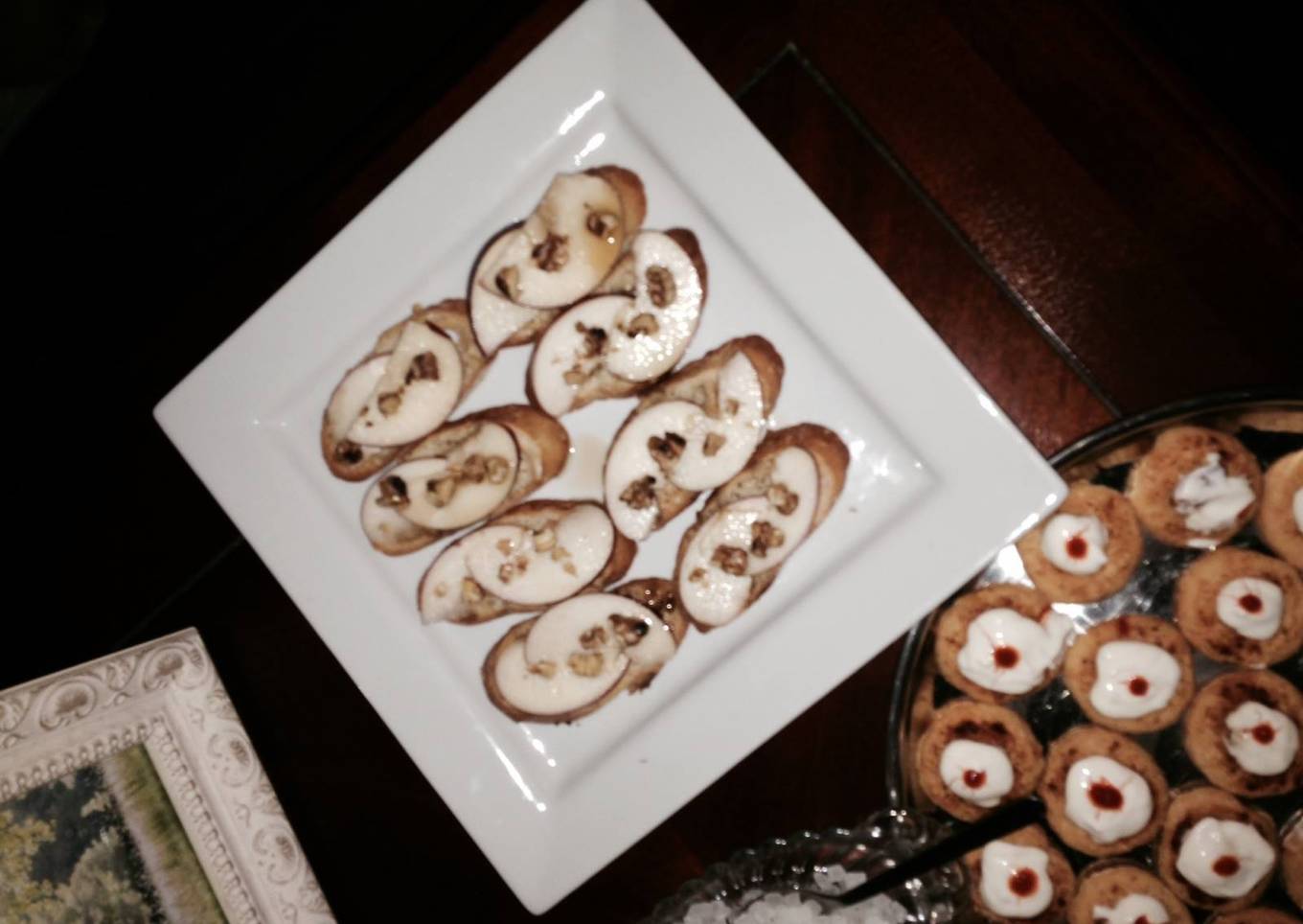 Maple Apple Crostini