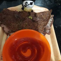A picture of Ragi dosa.