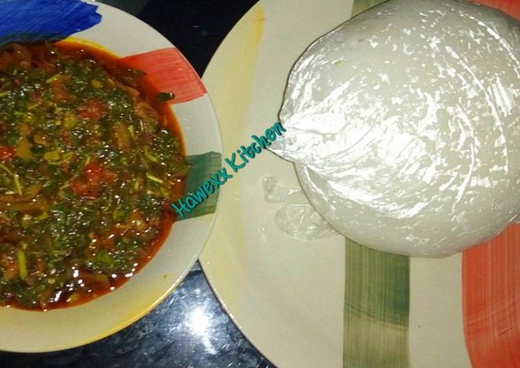 Recipe of Super Quick Homemade Tuwon shinkafa vegetable soup