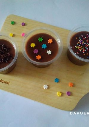Foto resep Puding brownis