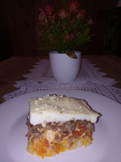 Una foto de Pastel de carne picada y zapallito