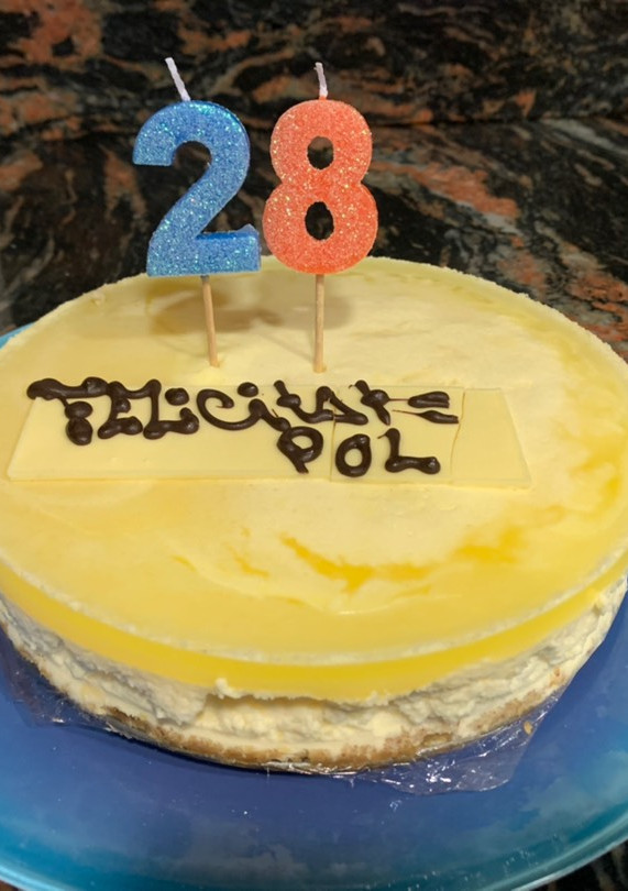 Una foto de Tarta mousse de limón 🍋