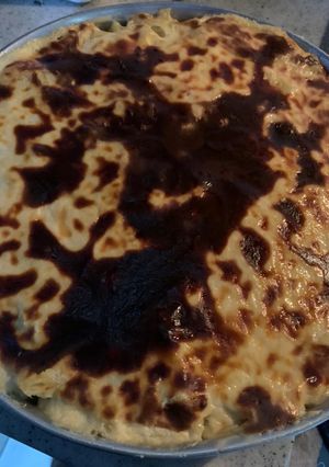 صورة لوصفة معكرونه بالجبن والقشطه