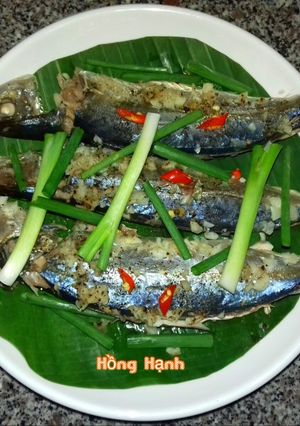 Hình của món Cá Nục Hấp.