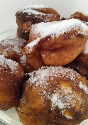 Una foto de Buñuelos de banana