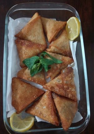 صورة لوصفة سمبوسة