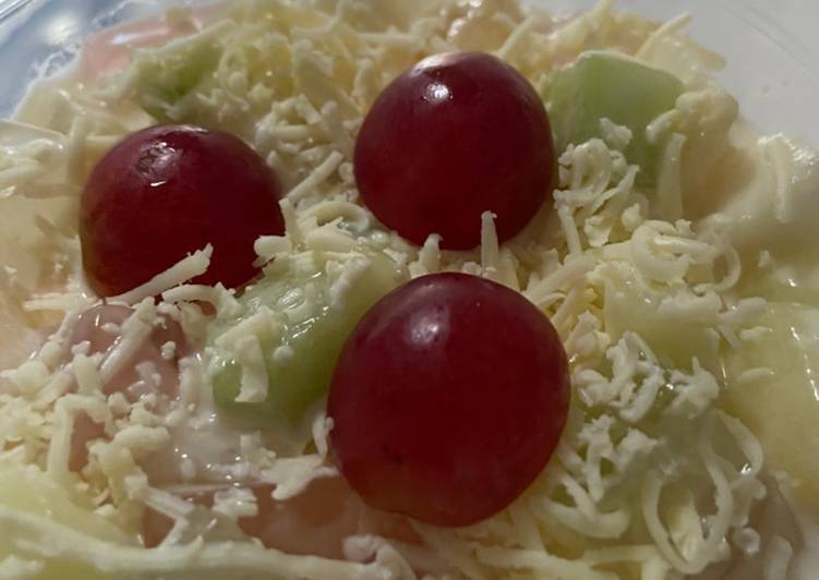 Resep Salad Buah Porsi Besar | Cara Gampang Membuat Salad Buah Porsi Besar, Bisa Manjain Lidah