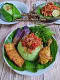 Nasi Pandan Sambalado Uwok Bada