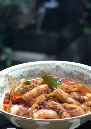Foto resep Cumi Saos Padang