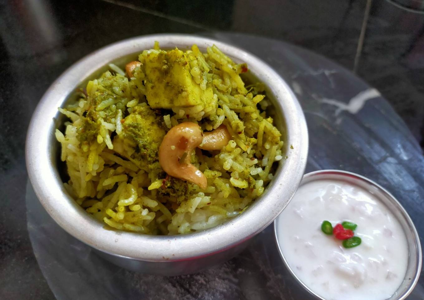 Paneer Tikka Biryani