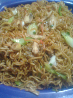 Foto resep Mie goreng ayam suwir simple