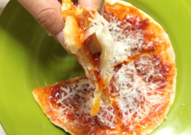 Mini crispy pizza teflon