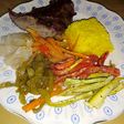 Vacío al horno fácil con guarnición saludable