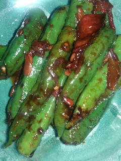 Foto resep Tumis cabe hijau praktis