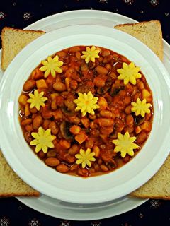 عکسی از دستور خوراک لوبیا چیتی