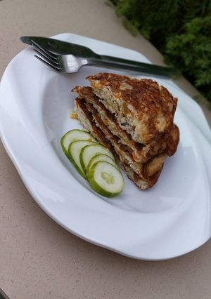 A picture of Vegetable omelette.