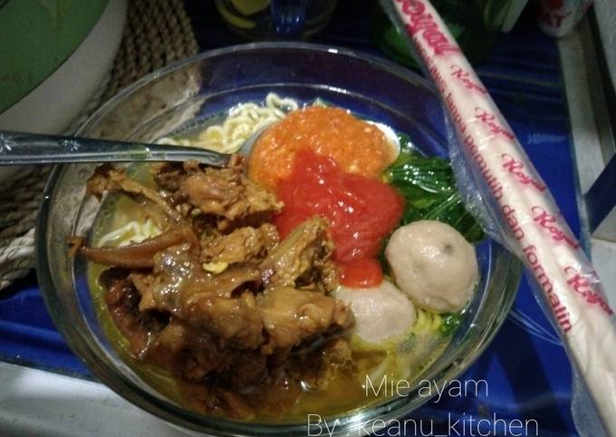 Cara bikin 154. Mie Ayam Rumahan Cara bikin 154. Mie Ayam Rumahan