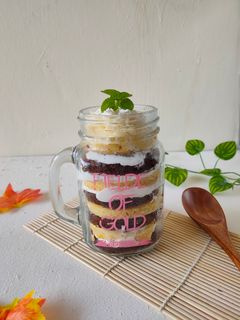 Foto resep Cake in Jar (Labu Parang)