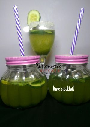 A picture of Lime cocktail.