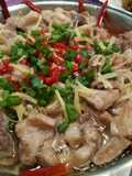 Steamed Pork Meat with Salted Shrimp Sauce