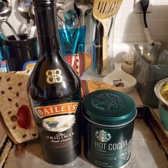 A picture of Grown-up hot cocoa.