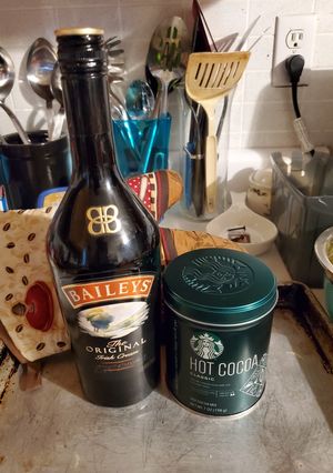 A picture of Grown-up hot cocoa.