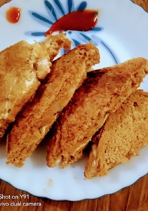 A picture of Cheese Spread Sandwich.