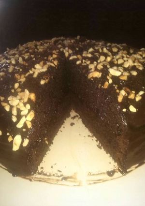 Una foto de Torta húmeda de Chocolate