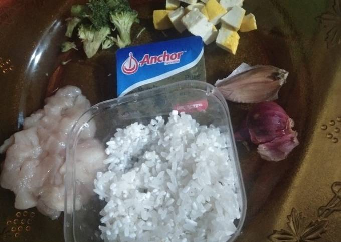 Cara membuat MPASI 6bulan (daging ayam,brokoli,tahu)day7 Cara membuat MPASI 6bulan (daging ayam,brokoli,tahu)day7