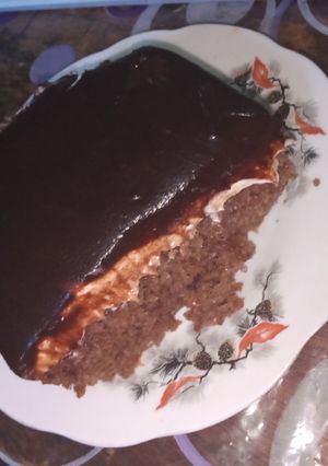 صورة لوصفة كيكة الثلاثة طبقات