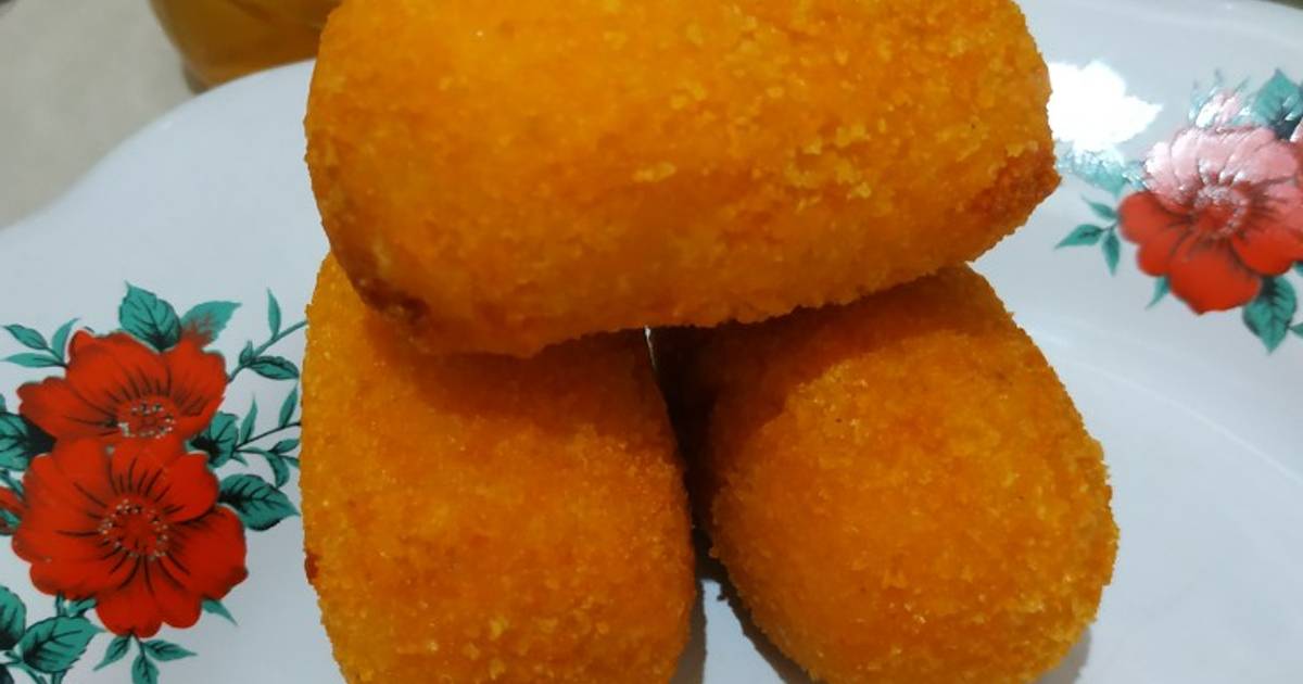 Resep Kroket Kentang Isi Daging Oleh Resepnya Epril Cookpad