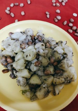 A picture of Sawan special Potatoes.