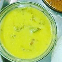 A picture of Mor kulambu buttermilk curry.