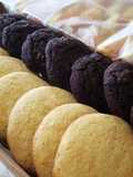 Galletitas americanas (comunes y de chocolate)