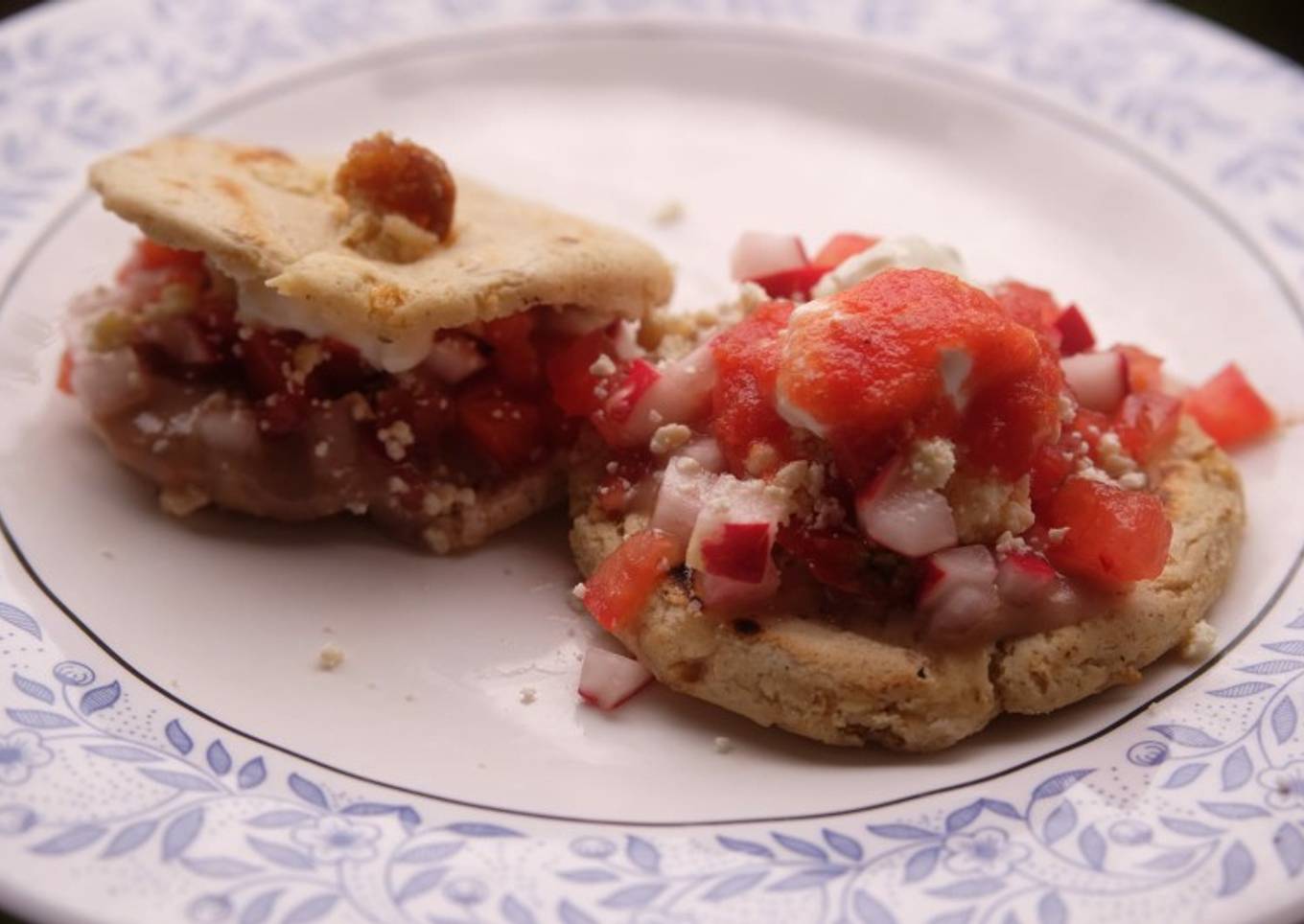 Gorditas con chicharrón🐖