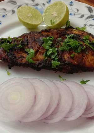 A picture of Grilled chicken.