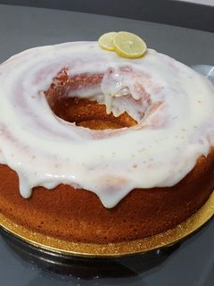 صورة لوصفة كيكة الليمون بالصوص 🍋🍋