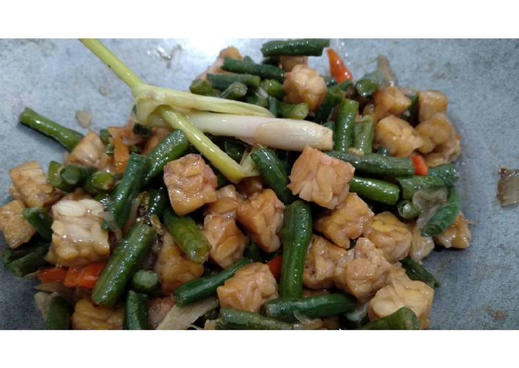 Resep Tumis tempe kacang panjang, Bisa Manjain Lidah