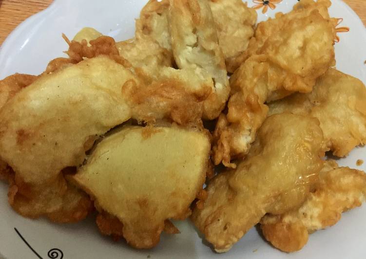 Resep Tempe/Tahu Goreng Tepung Lezat
