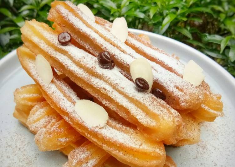 Resep Churros Vanilla Oleh Alza Kitchen Cookpad 5796