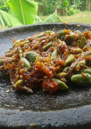 Foto resep Sambal Goreng Matang Teri Pete 😘😘