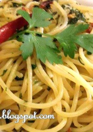 Hình của món Spaghetti Aglio Olio Peperoncino.