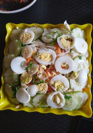 A picture of Sunday Salad.