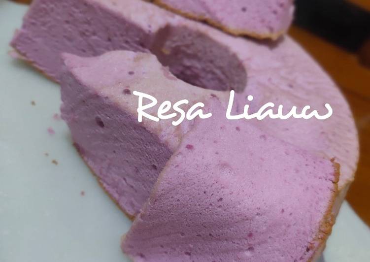 Bumbu Chifon Taro • Tepung Beras VS Putih Telur | Cara Bikin Chifon Taro • Tepung Beras VS Putih Telur Yang Sempurna