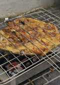 Ikan kuwe bakar bumbu jimbaran